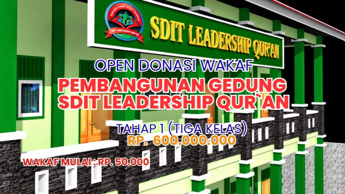 DONASI WAKAF PEMBANGUNAN GEDUNG SDIT